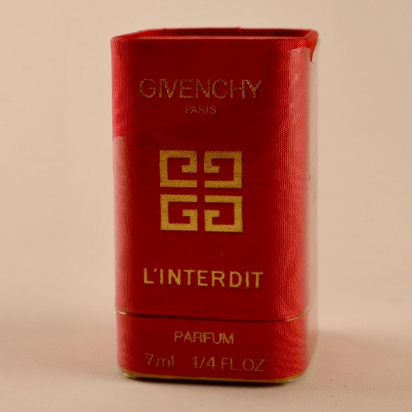 Givenchy L’Interdit Parfum 7ml / 1/4 oz – Vintage Red Box – New - Picture 1 of 5
